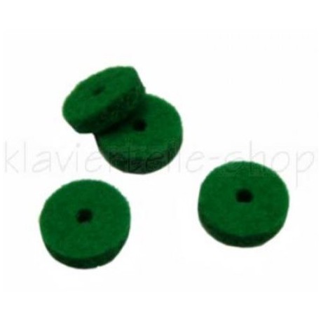 Mouches en feutre vert d'enfoncement 3 mm (différentes quantités au choix)