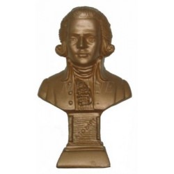 Buste Mozart 12 cm bronze