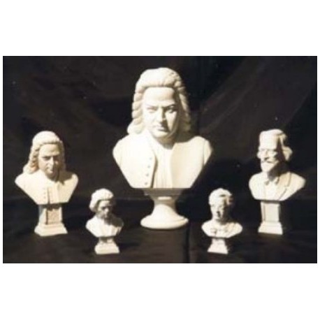 Buste Bach 17 cm (différentes teintes au choix)