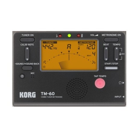 Accordeur chromatique / métronome Korg TM-40