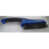 Brosse avec fils en acier