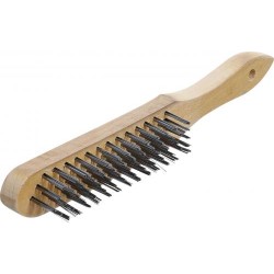 Brosse à main avec fils en acier