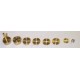 Poids pour balancer les touches (20 - 60 g)