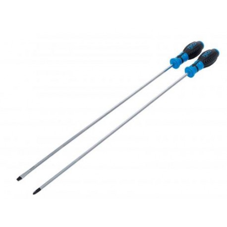 Duo de tournevis extra longs