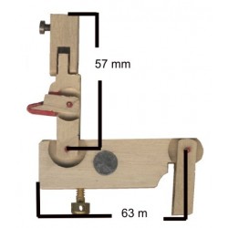 Leviers d'étouffoir de piano à queue (à l'unité ou jeu complet)