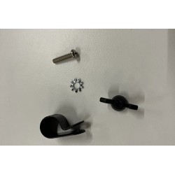 Kit de fixation pour tube de remplissage d'eau