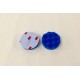 Mousse de Lustrage alvéolée Bleu 3M 75mm