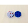 Mousse de Lustrage alvéolée Bleu 3M 75mm