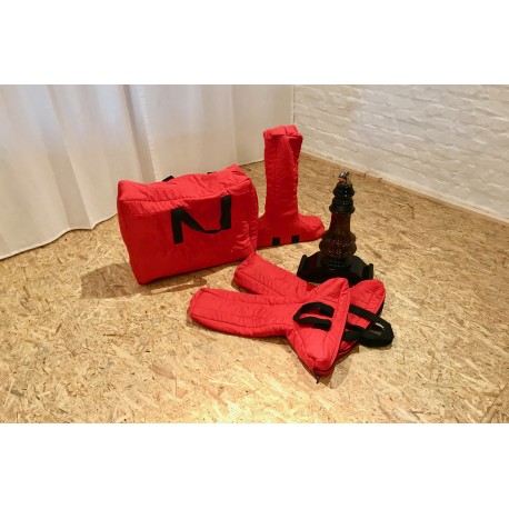 Sacs pour pieds de piano a queue et lyre