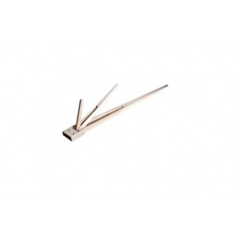 Jambe de force triple pour couvercle de piano à queue