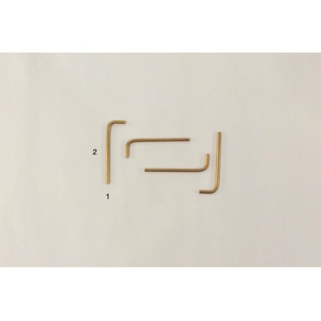 Jambe de force triple pour couvercle de piano à queue