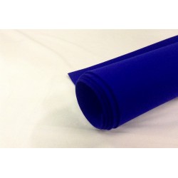 Feutre tissé bleu