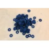 Mouches en feutre bleu pour chevilles