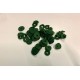 Mouches en feutre vert pour chevilles