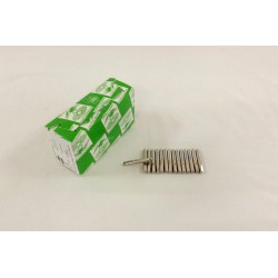 Chevilles 6,60 mm nickelées