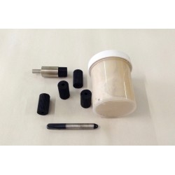 Accessoires pour nettoyer les chevilles + pâte