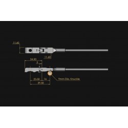 WN&G Steinway Type 1 manche + fourche