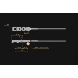 WN&G Steinway type 2 manche + fourche