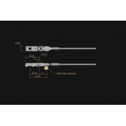 WN&G Steinway Type 4 manche + fourche
