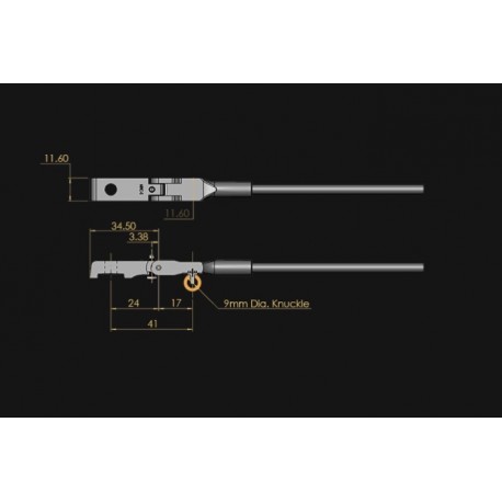WN&G Mason & Hamlin manche + fourche tubulaire