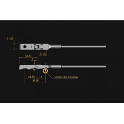 WN&G Steinway type 5 manche + fourche