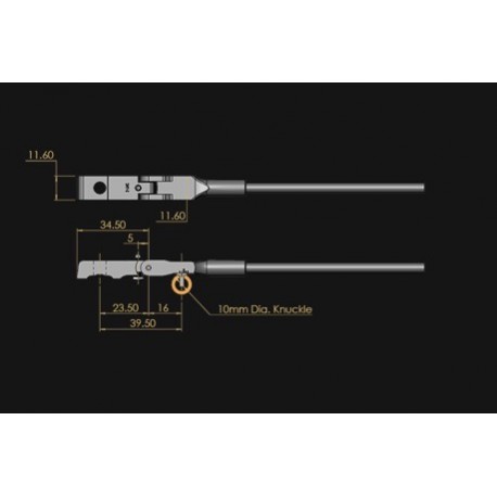 WN&G Steinway type 5 manche + fourche