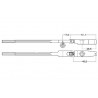 Manche Q. 10mm rouleaux hêtre