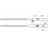 Manche Q Steingraeber 10mm rouleaux hêtre