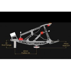 Chevalet pour piano à queue type Renner Schwander