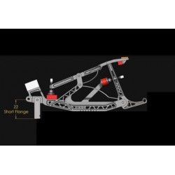 Chevalet pour piano à queue type Renner, talon non collé