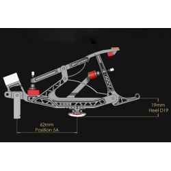 Chevalet pour piano à queue Yamaha, talon collé