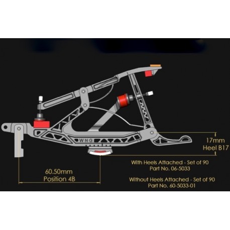 Chevalet pour piano à queue Aeolian Clemson T2, talon non collé