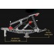 Chevalet pour piano à queue Aeolian Chickering, talon collé