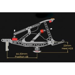 Chevalet pour piano à queue Aeolian Chickering, talon collé