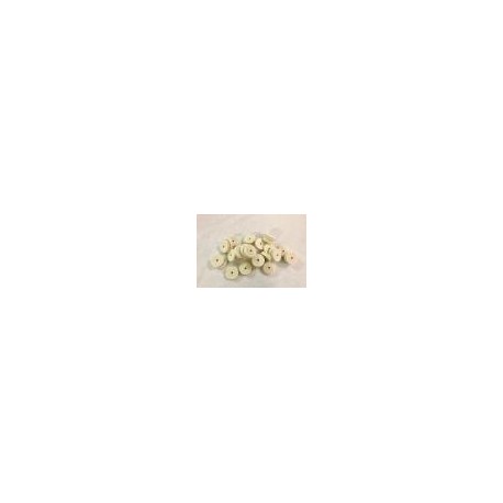 Mouches d'enfoncement blanches extra dures