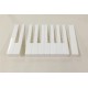 Clavier blanc avec frontons