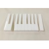 Clavier blanc avec frontons