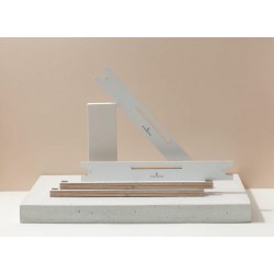 Règle de mesure pour la hauteur des touches noires