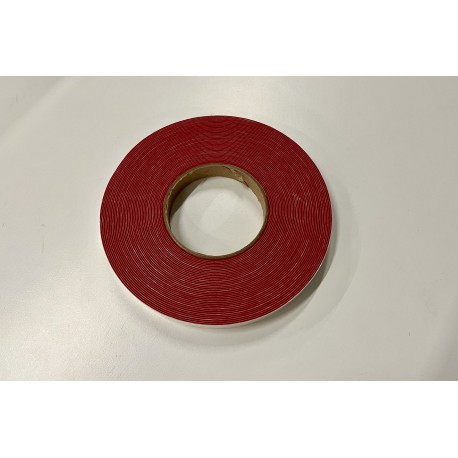 Feutre rouge pour barre de dièse (rouleau, auto-adhésif)