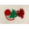 Feutre de coussin rouge prédécoupé