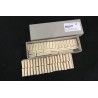 Jeu d'étouffoirs prédécoupés pour piano droit (basses)