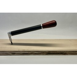Clé d'accord en carbone/palissandre (long)