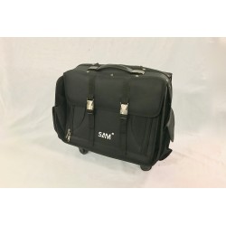 Valise outillage en textile sur roulette