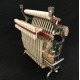 Modèle de mécanique piano droit 13 touches