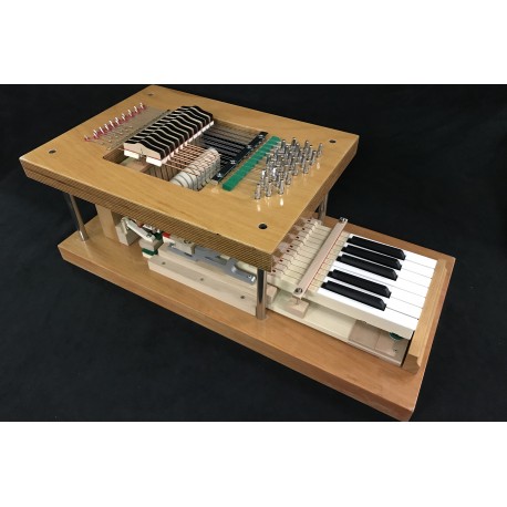 Modèle de mécanique démontable piano à queue 13 touches