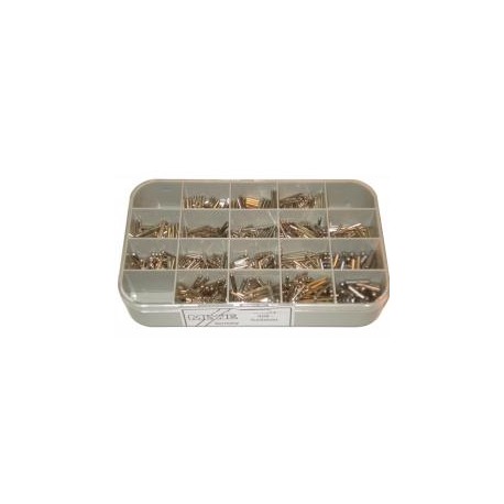 Assortiment de pointes avec casier