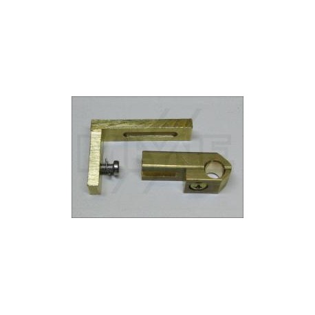 Equerres pour barre de tonale réglable