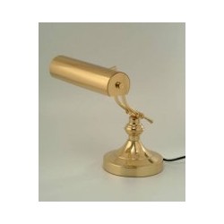 Lampe en laiton poli pour piano